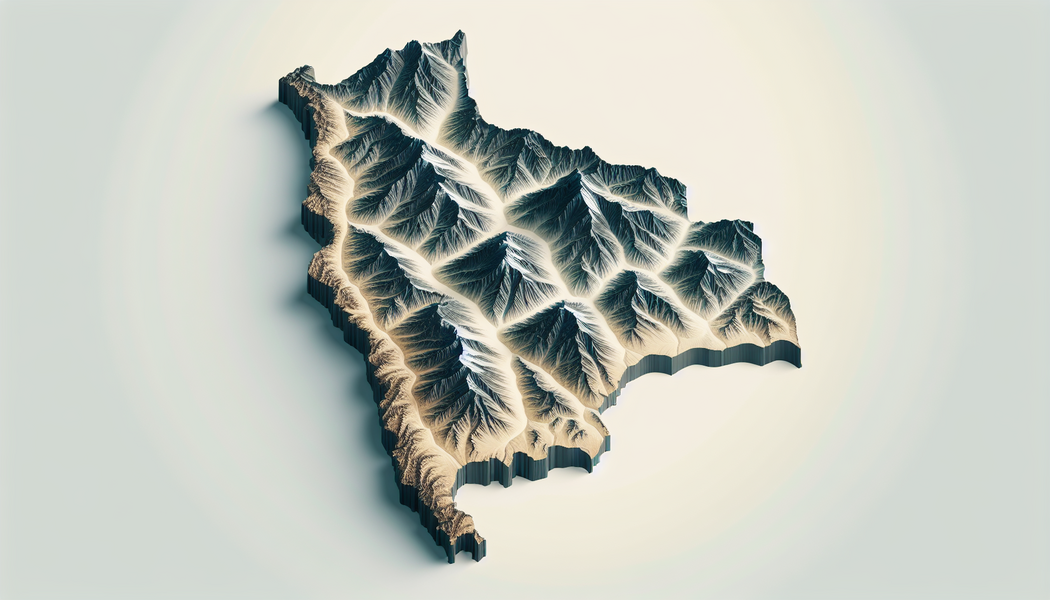Gebirgsketten und Altiplano - Wie hoch liegt Bolivien?