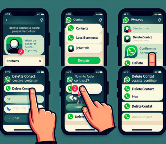Wie lösche ich einen WhatsApp Kontakt? Wie lösche ich einen WhatsApp Kontakt?