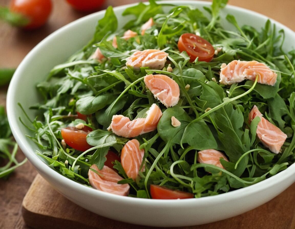 Symptome einer Salmonelleninfektion bei Rucola-Konsum deutlich - Rucola-Salat und Salmonellen: Was das RKI über die Risiken weiß