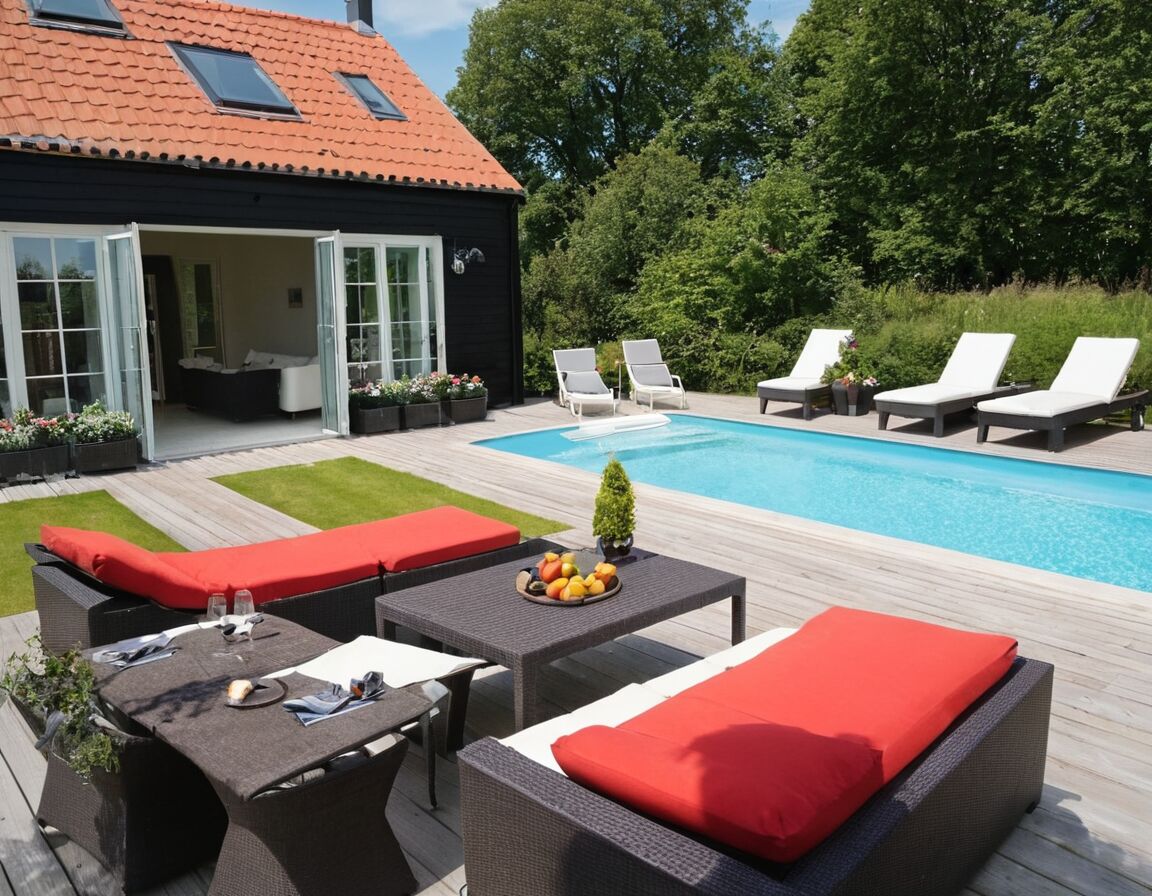 Ausstattung wie Grill und Sonnenterrasse nutzen - Dänemark Ferienhaus mit Pool: Die besten Tipps für einen unvergesslichen Urlaub