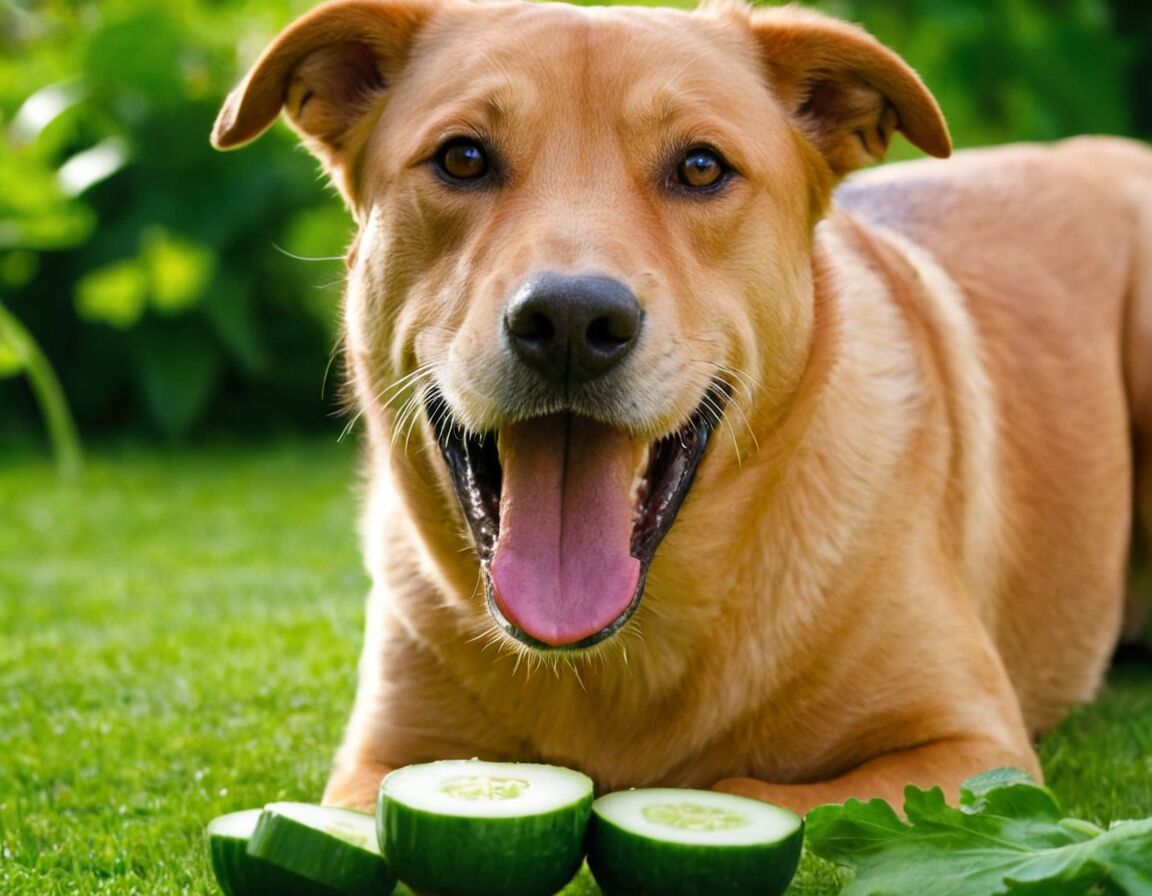 Übermäßiger Verzehr kann Verdauungsprobleme verursachen - Dürfen Hunde Gurken essen? Die wichtigsten Informationen für Hundebesitzer