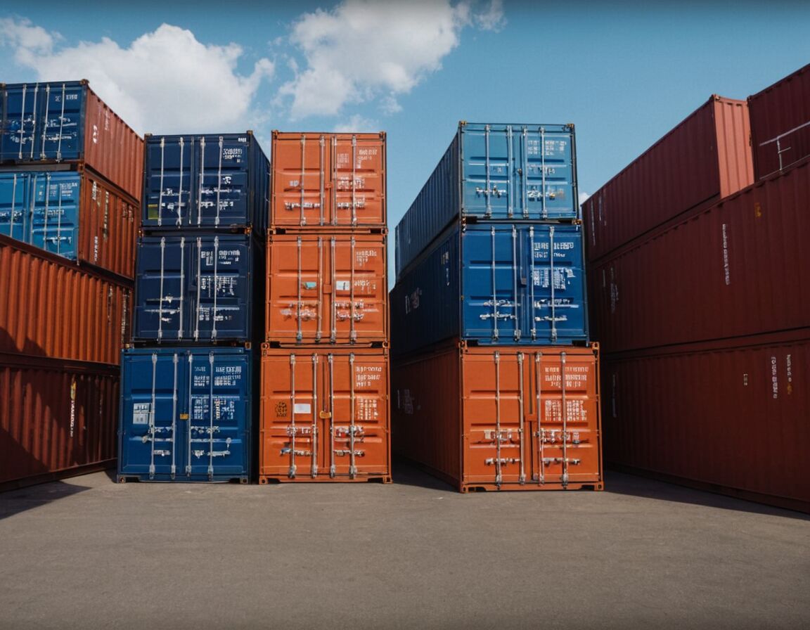 Schnelles Be- und Entladen durch effiziente Anordnung erleichtern - Optimale Nutzung von 20 Fuß Container Maßen für Lagerung und Transport