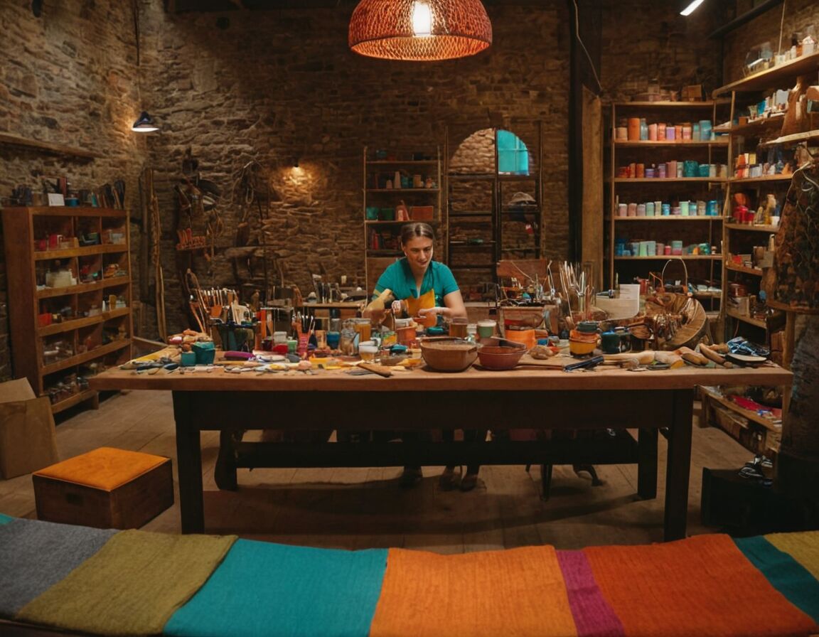 Ein Kurs in ungewöhnlicher Handwerkskunst oder Kunstform - Ungewöhnliche Ideen für das perfekte Geschenk zum 40. Geburtstag