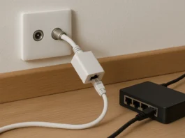 Wie du die Antennenanschlüsse in deinem Haus in ein Ethernet-Netzwerk verwandelst Antennen zu Ethernet-Umwandlung