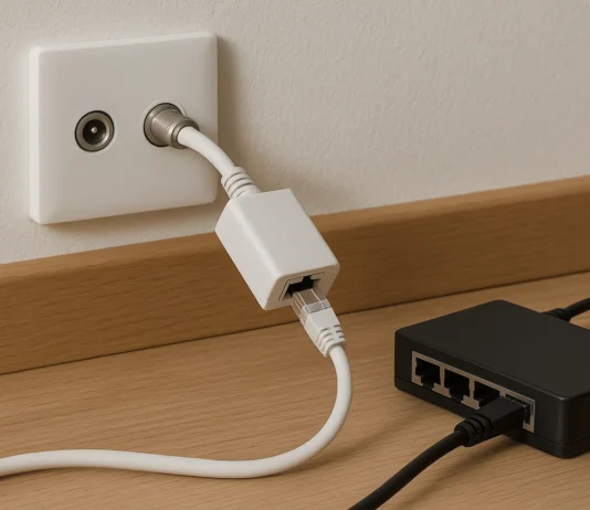 Wie du die Antennenanschlüsse in deinem Haus in ein Ethernet-Netzwerk verwandelst Antennen zu Ethernet-Umwandlung