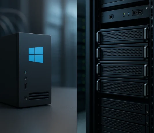 Unterschied zwischen Windows vServer & Dedicated Root Server – Welcher Server passt wirklich zu dir? Serverarten Vergleich Illustration