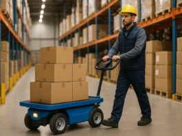 Effizienz im Lager: Wie moderne Plattformwagen den innerbetrieblichen Transport revolutionieren Lager