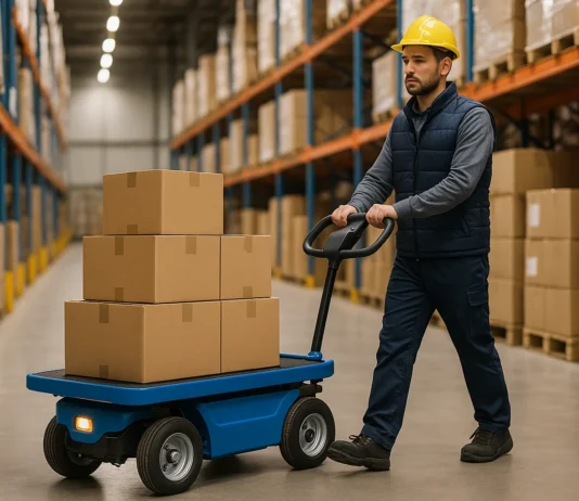 Effizienz im Lager: Wie moderne Plattformwagen den innerbetrieblichen Transport revolutionieren Lager