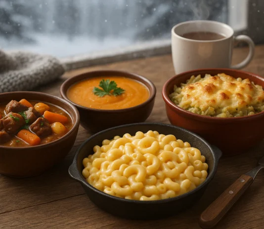 Wintergerichte, die den Körper wärmen Winterliche Wohlfühlgerichte