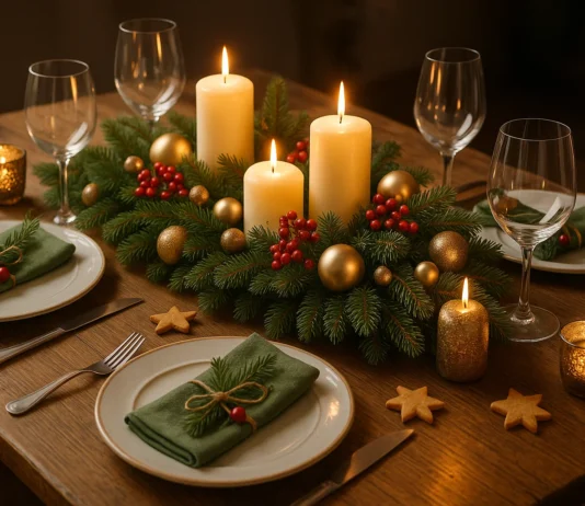 Die schönsten Tischarrangements für die Feiertage Festliche Tischarrangements