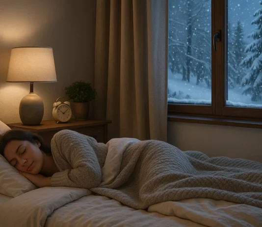 Gesunder Schlaf im Winter: So schaffen Sie die perfekte Schlafumgebung Winterlicher Schlafkomfort