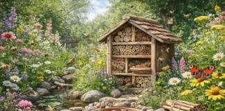 Wildbienen und Nützlinge: So wird der Garten zum Naturparadies Wildbienen im Gartenparadies