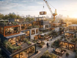 Container-Revolution: Wie modulare Bauweisen die Zukunft des Wohnens und Arbeitens prägen Modulare Bauweise Zukunft