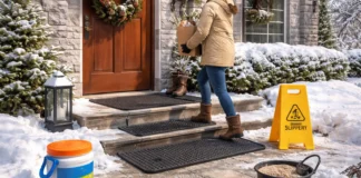 Rutschfrei durch den Winter: Sicherheit fürs Zuhause Sicherer Winterboden
