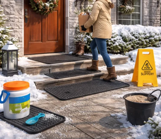 Rutschfrei durch den Winter: Sicherheit fürs Zuhause Sicherer Winterboden