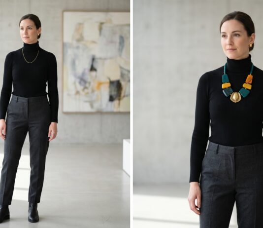 Wie ein einziges Accessoire ein Outfit komplett verändert Accessoire