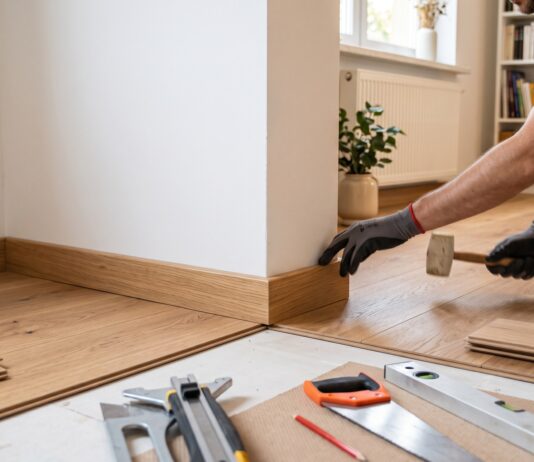 Fußboden renovieren mit passenden Sockelleisten Sockelleisten